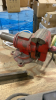 WOOD SAW, CRAFTSMAN 8" INCH BENCH GRINDER, VISE AND TABLE - 4