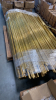 LOT ASSTD LAMPS AND FAN PARTS, METAL, GLASS, WOOD PARTS, (8 PALLETS - 8