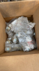 LOT ASSTD LAMPS AND FAN PARTS, METAL, GLASS, WOOD PARTS, (8 PALLETS - 12