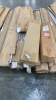 LOT ASSTD METAL FAN DOWN RODS, (11 PALLETS) - 8