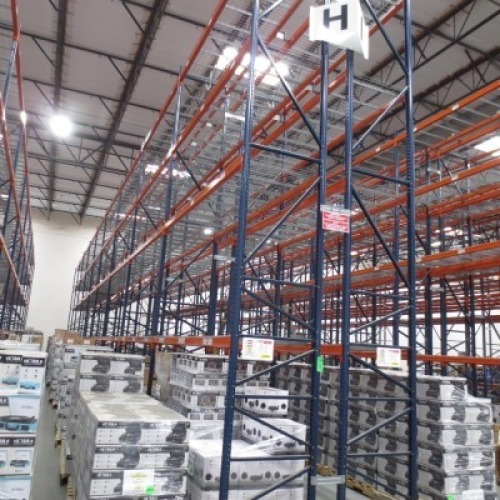 Pallet Racking teardrop 18 sections - subject to lot #1 bulk sale