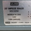 U line 20" impulse sealer - 2