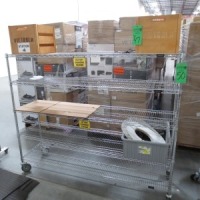 NSF wire roll around shelf