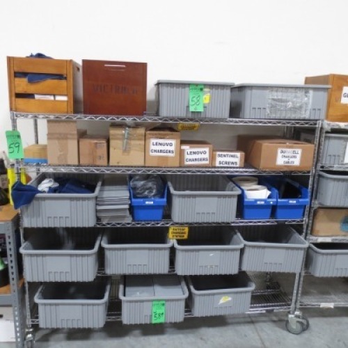NSF wire roll around shelf
