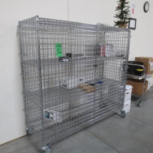 NSF wire roll around shelf