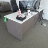 (3) Maverick desk, table, (3) chairs - 9