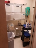 Janitorial Cart, Mop Bucket, 3M Dispenser, Etc (Lot)