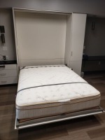 Queen Size Wall Bed w/Mattress