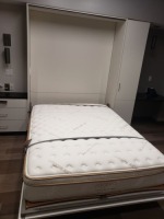 Queen Size Wall Bed w/Mattress