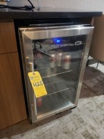 Summit Stainless Steel Single Glass Door Cooler