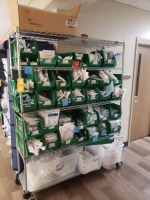 Metro Rack w/Contents (Lot)