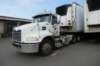 2011 Mack Daycab Tractor, Manual/ Cracked Windshield, m/n CXU613, s/n 8369, Mileage: 702,178, VIN: 1M1AW07Y9BM013582