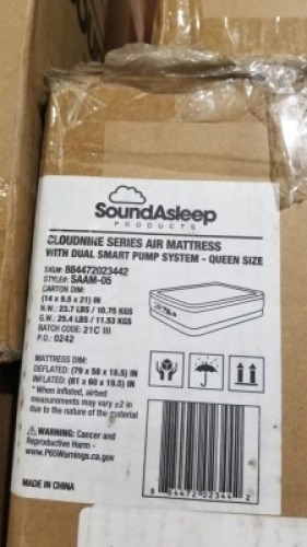Queen #Saam-05 Air Mattress