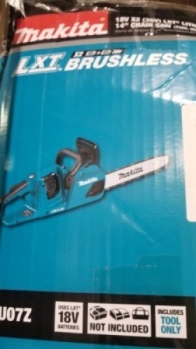 Makita Lithium Ions Brushless 14" Chainsaw # X00072