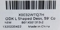 ODK 59 Inch L Shaped Desk
