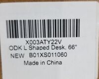 ODK L. Shaped Desk 66"