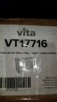 Vita Mezza 16" X 56" X 33" Cedar Wood Parklette Planter ( 2 Each)