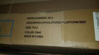 Upholstered Platform Bed #6812 (Full Size)