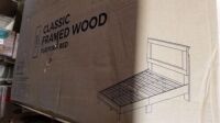 Classic Framed Wood Platform Bed Twin #EHTTBKA1LB (2 Each)