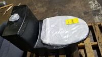 One Piece Toilet Black Swiss Madison