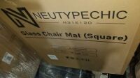 Neutypechic Glass Chair Mat #a-ge10003