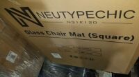 Neutypechic Glass Chair Mat #a-ge10003