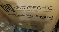 Neutypechic Glass Chair Mat #a-ge10003 (4 Each)