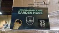 Joey's Garden Expandable Black Hoses 25 Ft #JB-25 ( 16 Each)