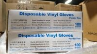 Disposable Vinyl Gloves 5(10) ( 50 Packs )