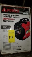 I Power Inverter Generator 1600 Watts #SUA2000I