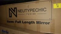 Neutypechic Full Length Gold Mirror #SUUS-LHJ-M16354-G-5266