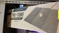 Go Sports Tri Turf Golf Mat #Golf-Triturf- 24" x 24"