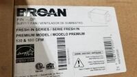Broan Supply Fan Ventilator #FIN-180P