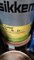 Asst. Water Borne Stain, Wood Finish, Enamel (10 Each) (Rusted Can)