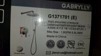 Wall Mounted Pressure Balanced Bath / Shower Faucet