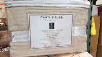 Queen Bed Sheets (Ash) (2 Each) 1,000 Thread Count Egyptian Cotton