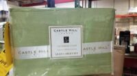 Queen Bed Sheets (Celadon) (2 Each) 1,000 Thread Count Egyptian Cotton