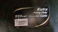 Extra Heavy Duty Booster Cable Jumper Cables 800 AMPS 25' (Unused)