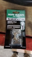 Rope Clamps 3/8" X 1/2" (432 Packages)