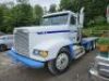 1989 Freightliner FLD120 Tri-Axle Winch Truck, 16' Steel Deck, Diesel, Eaton Fuller 10-Speed, Manual Transmission, Odometer Reads: 318,910 w/Tulsa Winch, Vin: 1FUYDSYB4KP345978 (HE33)