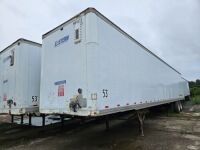 2005 Strick 53' Van Trailer, Aluminum Roof, Wood Plated Deck, Vin: 1S12E95335E506461