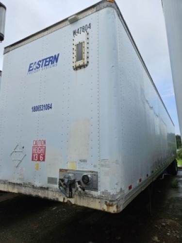 2006 Strick 53' Van Trailer, Aluminum Roof, Wood Plated Deck, Vin: 1S12E95346E509564