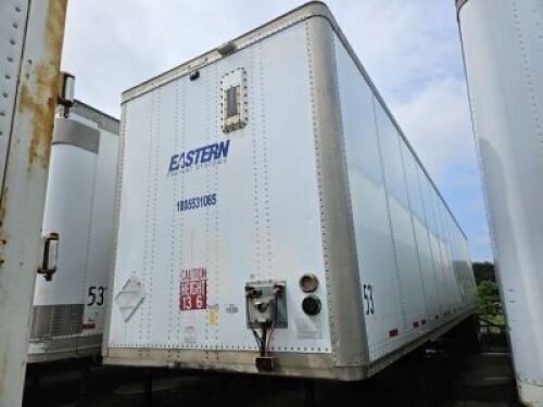 2006 Wabash 53' Van Trailer, Aluminum Roof, Wood Plated Deck, Vin: 1JJV532W06L974845