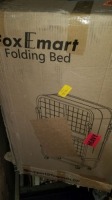 Foxemart Folding Bed , Items must be paid for & removed by 4:00 PM on Monday, July 24, 2023. No Exceptions!