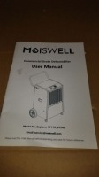Moiswell Commercial Dehumidifier #Explorer VP 170, VP240 , Items must be paid for & removed by 4:00 PM on Monday, July 24, 2023. No Exceptions!