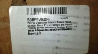 PexFix Privacy Screen Fence , Items must be paid for & removed by 4:00 PM on Monday, July 24, 2023. No Exceptions!