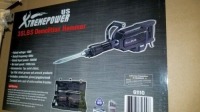 US Xtremepower 35Lb. Demolition Hammer #61110 , Items must be paid for & removed by 4:00 PM on Monday, July 24, 2023. No Exceptions!