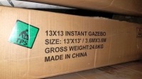 13x13 Instant Canopy , Items must be paid for & removed by 4:00 PM on Monday, July 24, 2023. No Exceptions!