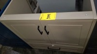 2-Door 1-Drawer Bathroom Vanity Cabinet 22 3/4" (Taupe) , Items must be paid for & removed by 4:00 PM on Monday, July 24, 2023. No Exceptions!