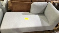 Chase Lounge Ashley 64" Linen (Lt. Grey) , Items must be paid for & removed by 4:00 PM on Monday, July 24, 2023. No Exceptions!